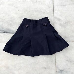 Beverly Hills Polo Club Skirt Navy Blue Pleated School Uniform Girls 5 Preppy